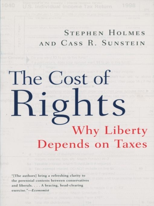 Title details for The Cost of Rights by Stephen Holmes - Available